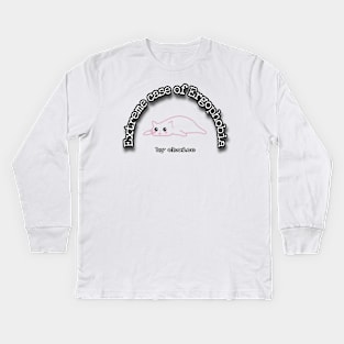 Extreme case of Ergophobia, by choice Kids Long Sleeve T-Shirt